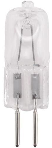 UGEFKMQ Lampadina Alogena G6.35 220V 35W Lampada Alogena Trasparente Capsula GY6.35 base a doppio ago Bianco Caldo Dimmerabile 100W, 5Pc