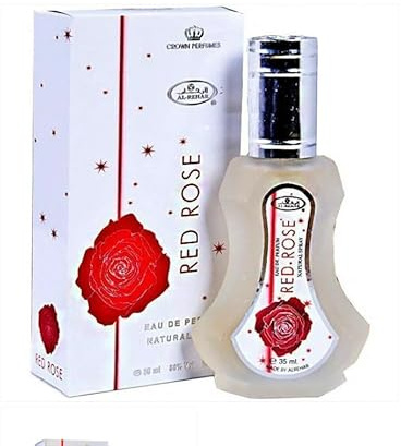RED ROSE - Eau de Parfum for Women – 35ML | Romantic Powdery Floral Scent | Elegant, Long-Lasting Rose Perfume for Day & Night