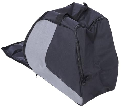Luocute Sac Imperméabilisant pour Casque de Chaussures de Ski pour Enfants, Compartiments Secs et Humides Séparés pour Lunettes, Vêtements de Ski, Rangement de Bottes, Sac à
