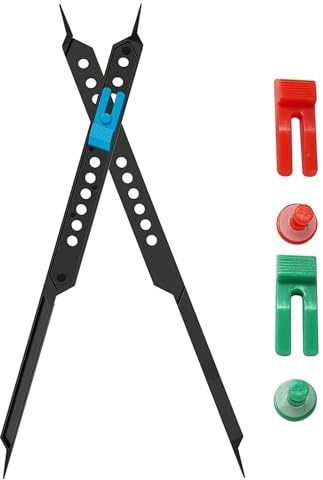Justerbar proportionell skaldelare, 25 cm proportionell passare konstnär ritningsverktyg, multifunktionella skalavdelare konstnärsverktyg för ritningar, arkitekter designers