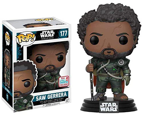Funko Saw Gerrera with Hair (Star Wars) Pop! Vinyl Figure