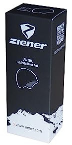 Ziener Kinder Ianthe Unterzieh- / Helm-mütze | dünn elastisch, black, XS