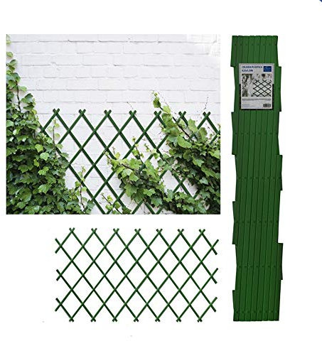 Celosia Extensible Plastica Color (0.5x1.5 Metros, Verde)