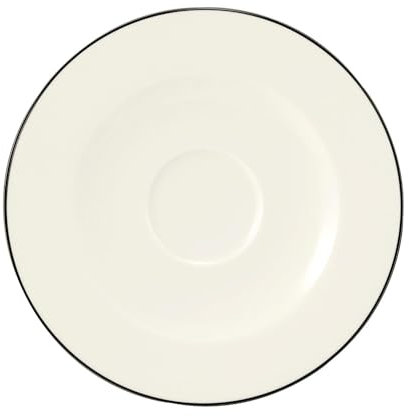 Seltmann Weiden Zoé Kombi-Untertasse rund 16,5 cm rund Classic Black [RAB]