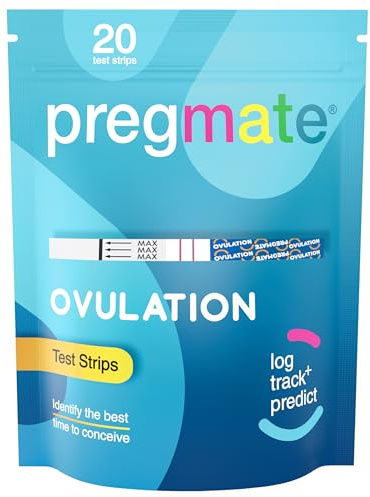 Pregmate 20 Ovulation Test Strips Predictor Kit (20 Count)
