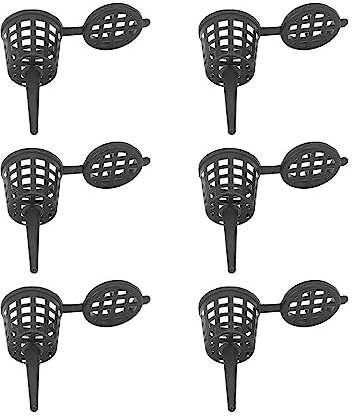 100Pcs Fertilizer Mesh Baskets,Bonsai Fertilizer Baskets with Lid for Slow and Timed Release Fertilizers,Bonsai Fertilizer Baskets,Aquarium Planting Nutrition Cups for Succulent,Orchid