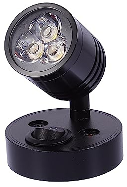 Mikinona Plafonnier LED 12v Camping Aluminium, Applique Murale Yacht à Haute Luminosité, Haute Transmission Lumineuse, Solide pour Intérieur