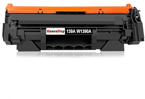 HenceBuy Mit Chip 139A Toner Schwarz Kompatibel für HP 139A W1390A 139X W1390X Tonerkartusche für LaserJet Pro 3002dw 3002dn 3002 MFP 3102fdn 3102fdw 3102 fdw Drucker (1er-Pack)