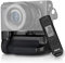 Meike External Vertical Shooting Battery Grip MK-A6300 Pro with 2.4G Wirless Remote Control for Sony Alpha A6300 A6000 Camera, Work with NP-FW50 Battery to Replace Sony A6300 A6000 Battery Pack