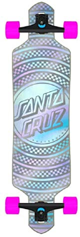 Santa Cruz Skateboards Prismatic Dot Drop Thru Longboard Cruzer, 22,9 x 91,4 cm