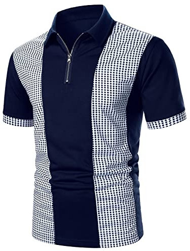 LAOSU Polo Imprimé Homme Décontractée,Polo Homme Bleu Marine,Polo À Manches Longues,Chemise Carreaux Rouge Homme,Chemise Pelle À Tarte,Meilleur Polo Homme,Polo A Manche Longue,Polo Personnalisé Brodé