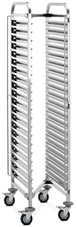 Royal Catering Chariot à Plateaux Roulant - 20 Bacs GN 1/1 ou 30 Bacs GN 1/3