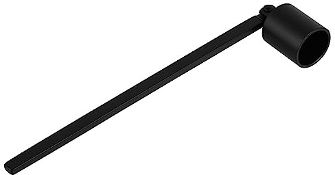 Ciieeo Metal Candle Snuffer Straight Hood Candle Extinguisher with Ergonomic Handle for Safe Flame Extinguishing at Home