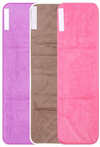 MAGICLULU 3 Stück-pack Mikrofaserhandtücher zum Schnellen Trocknen der Haare Saugfähige und Komfortable Badezimmer Handtücher für Salon und Zuhause