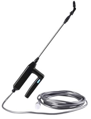 Pulverizador de jardín, Rociador de riego eléctrico automático, pistola rociadora de riego automático con tubería de agua de 3/5/8M, riego por rociador for plantas de jardín ,Fácil de llenar(Upgradati