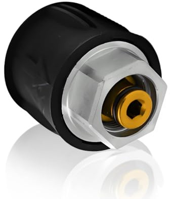 Ztolbriy Adattatore Tubo Idropulitrice Quick Connect M22 Raccordo Rapido Universale Connettore Tubi Alta Pressione Compatibile per Karcher, Lavor, Nilfisk, Bosch Ricambio