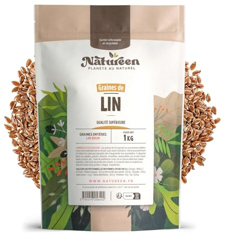 Graine de Lin - 1 kg - Sachet