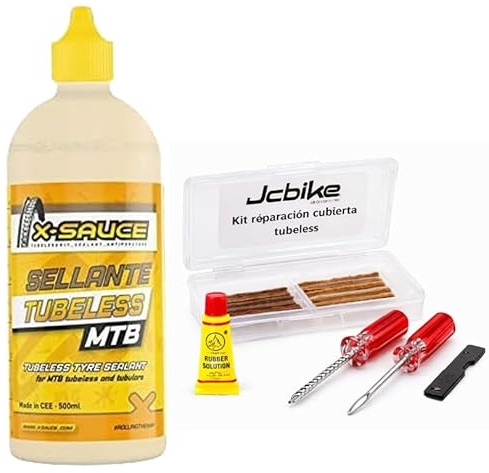 X- Sauce 500ml + Kit reparación tubeless MTB
