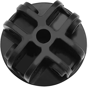 ECSiNG 4-Wege Dachmittelhalterung Baldachin Verbindungsstück Scheitel Mittelhalterung Ersatzzubehör für Pavillonzelt Kunststoff Schwarz