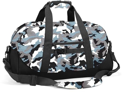 Stumdo Kids Overnighter Duffel Bags for kids, Carry-On Size & Ideal for School Practice or Overnight Travel Weekender Tote for Travel Gym Sport bag for Boys & Girls (11sanhui)