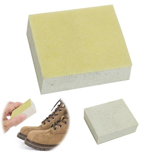 Lederschuhe Radiergummi Suede and Nubuck Radierer Schmutzradierer Schuhe Wildleder Radiergummi Nubukschuhe Cleaner Reinigungsgummi für Rauleder Schuhradierer für Fleckenentferner Kaugummientferner