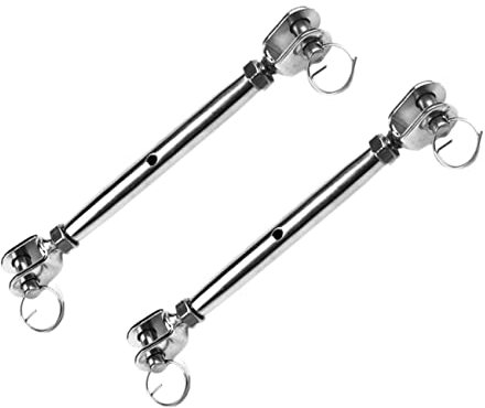 HOMOCONO Edelstahl-spannschloss Drahtseilspanner Für Stahlseile Und Kabel Hochoxidationsbeständig Und Rostfrei Feine Verarbeitung Industrielle Anwendung