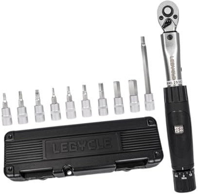 Oshhni Kit chiave dinamometrica per bicicletta Chiave a mano Chiavi manuali versatili Robusto strumento ergonomico per chiave dinamometrica per bici per gli