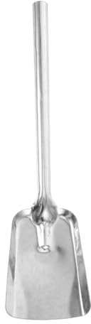 Ciieeo Pala Para Chimenea y Estufa De Hierro Grueso Mango Largo, Pala Para Cenizas De Carbón, Herramienta Práctica Para Limpieza Doméstica