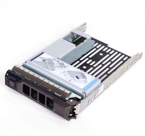 Heretom F238F 0F238F Cadre pour disque dur SAS SATA 3,5 Tray Caddy pour Dell Poweredge (1 paquet, F238F+9W8C4)