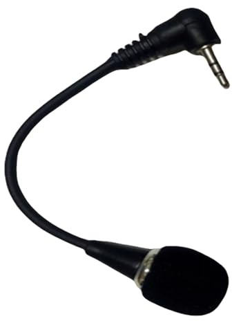 3.5mm Conference Microphone Double Sound Input Channel Bendable Metal Body For Webinar Gaming Voice Chatting Devices