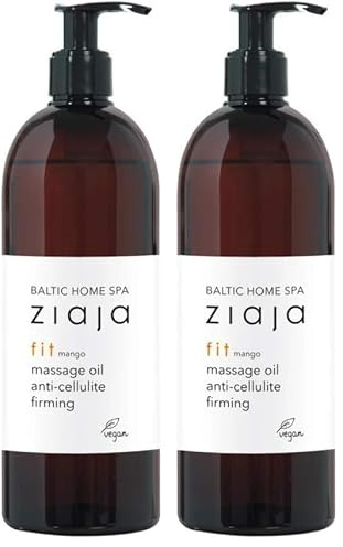 Ziaja Baltic Home Spa Fit Aceite de masaje reafirmante y anticelulítico, 490ml (Paquete de 2)