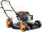 Tagliaerba a scoppio professionale semovente trazione anteriore, mulching, taglio 51cm Fuxtec RM51SA96 motore a benzina 196cc