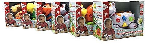 Tachan 73165039 Interaktive Tiere mit Licht und Sound