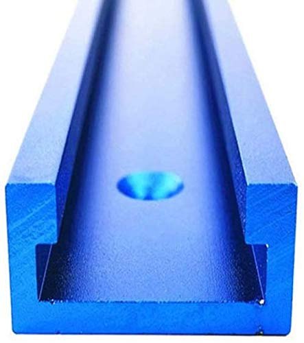2 st T Track Miter Track Jigg fixtur aluminium T-spår träbearbetning ränna T-spår Miter Jigg verktyg för träbearbetning router bordssåg 30 x 300 mm
