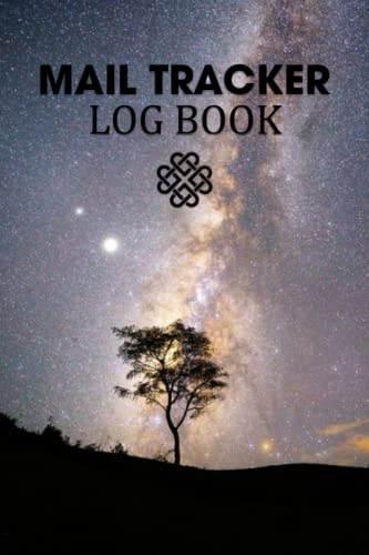 Mail Tracker Log Book: Daily Mail Tracker Logbook Incoming & Outgoing Mails