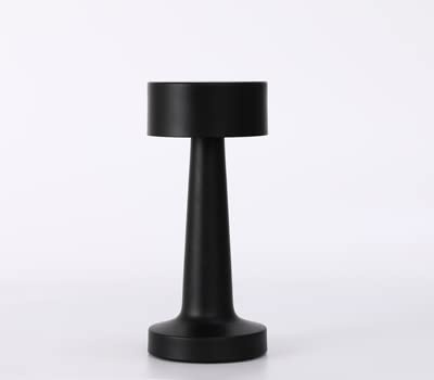 Kizozo Tischlampe Kabellos, LED Akku Tischleuchte, Tischlampe mit Batterie, LED Tischlampe dimmbar, Nachttischlampe, Schreibtischlampe, Tischleuchte für Wohnzimmer, Schlafzimmer, 3 Lichtfarben