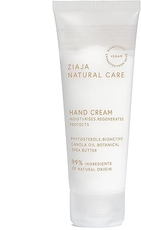 NATURAL CARE – Crema de Manos Hidratante, Regenerante y Protectora de ZIAJA | Vegana