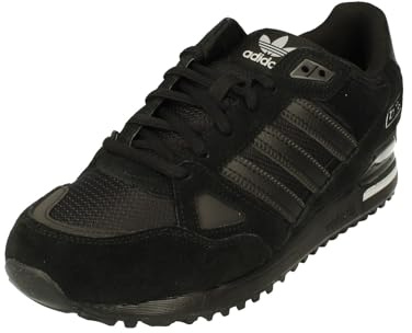 adidas Originals ZX 750 Herren Trainers Sneakers (UK 8.5 US 9 EU 42 2/3, Black Black Silver GW5531)