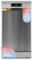 UNIVERSALBLUE Lavastoviglie in acciaio inox 45 cm | Lavastoviglie in acciaio inox programmabile libero installazione con 8 programmi | Lavatrice con avvio differito | Silenzioso | Spedizione + Carica