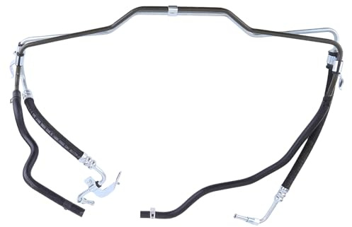 iSpchen Power Steering Hose Pipe 44410 0K130 for Hilux KUN25 KUN26 D4D 2.5L 3.0L RHD 2006-2015 High and Low Pressure Power Steering Supply Pipe 44410-0K120 44410-0K130 444100K120