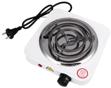 Cabilock 1000w Four Électrique à Bobine De Fil Cuisinière à Café à Tête Unique Petit Four Électrique Surface De Cuisson Portable