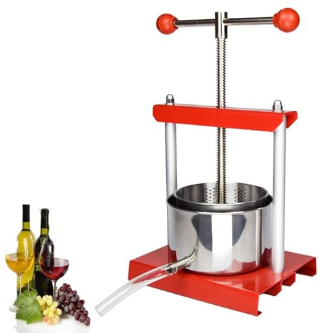 Presse-agrumes manuel pour fruits, légumes, herbes et plus encore – Pressage et extraction faciles pour jus de fruits, fromages et huiles faits maison