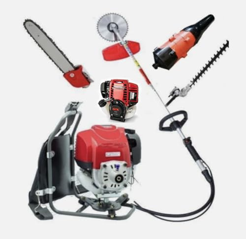 GX35 Backpack Brush Cutter 4 strokes hedge trimmer pole saw gas leaf blower