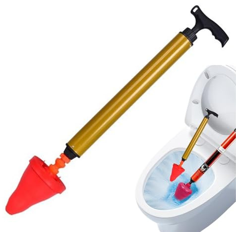 Stantuffo per WC resistente – Potente e resistente antiruggine per scarico del lavandino, per casa, dormitorio, hotel, appartamento, cucina