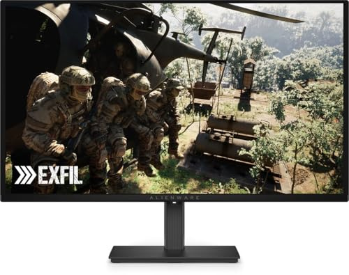 Alienware 27 QHD QD-OLED Moniteur Gaming AW2726DM, 240Hz, FreeSync Premium | 0.03ms, AMD FreeSync Premium, VESA AdaptiveSync, 99% DCI-P3, HDR10, DisplayPort, 2 HDMI, Garantie 3 ans