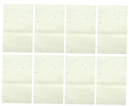 IWOWHERO 40Sheet Xuan Paper for Chinese Calligraphy Unique Rice Paper Writing Supplies for Home and School Use for Brush Practice and Art Projects