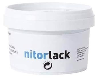 Holzspachtel/Grain Filler auf Wasserbasis, Farbe: Schwarz 250 ml