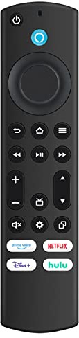 VINABTY Ersetzte Sprachfernbedienung Passend für TV 2-Series/Om-NI Series or 4-Series smart TV 4K50N400A 4K43N400A 4K55N400A 4K43M600A 4K50M600A 4K55M600A 4K65M600A 4K75M600A
