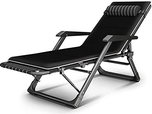 Stühle, klappbar, gepolstert, für den Außenbereich, klappbar, Strandstuhl, leicht, verstellbar, atmungsaktiv, Liegestuhl, Gartenterrasse, Sonnenliegen, für Strand, Pool, Außenterrasse, Garten,