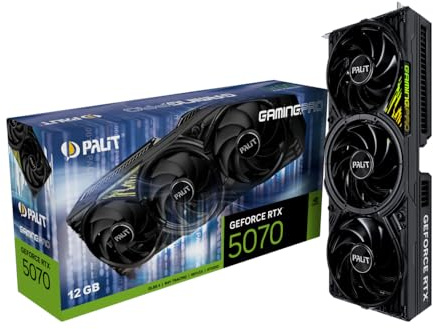 Palit GeForce RTX 5070 GamingPro (12GB GDDR7/PCI Express 5.0/ MHz/28000MHz)